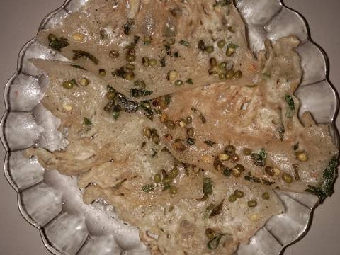 Peyek bayam kacang ijo recipe step 11 photo