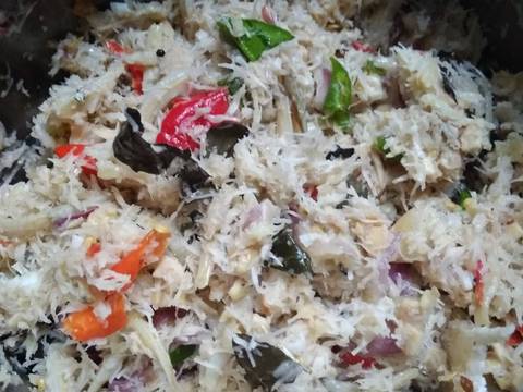 Botok teri & tempe recipe step 2 photo