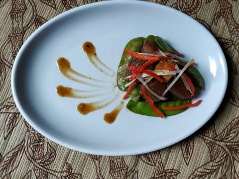Tumis Krecek Koro Black Sweet's Spicy ala Bunda Pure's recipe step 10 photo