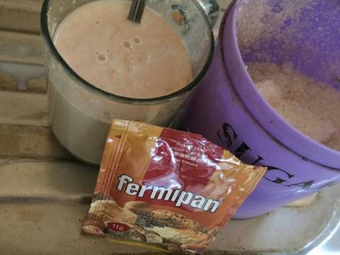 Bakpao / pao landak lembut isi cokelat,keju,greentea recipe step 2 photo
