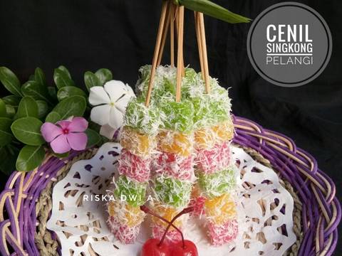 Cenil Singkong Pelangi recipe step 8 photo