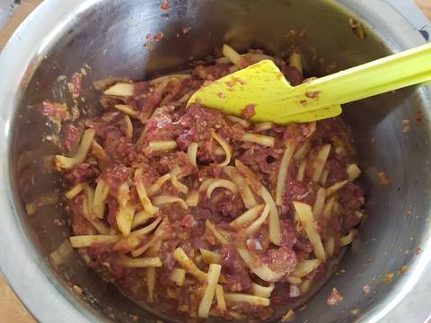 TUM BASANG SIAP (pepes perut ayam) ala bali recipe step 5 photo