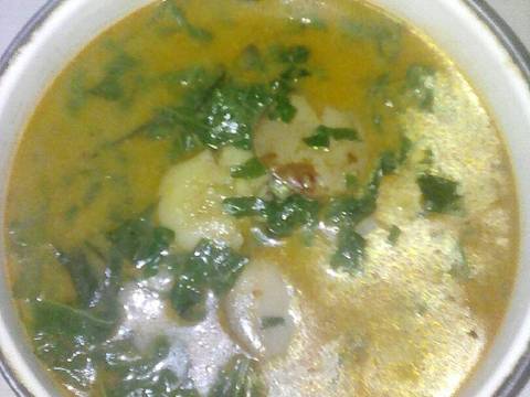 Sayur Rendang Jengkol Daun Singkong..by: Erni Hartanti.AmdðŸ˜ðŸ˜„ðŸ˜˜ recipe step 17 photo