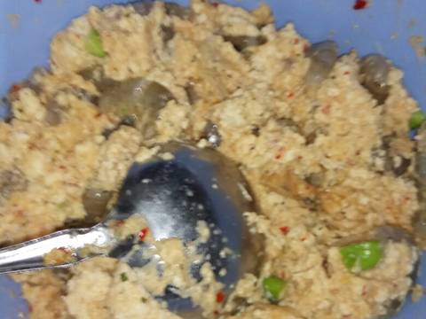 Botok tahu udang recipe step 2 photo