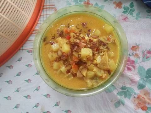 Sayur kentang krecek recipe step 4 photo