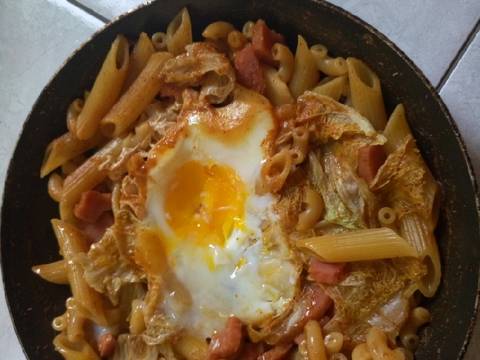 Pasta 10rb paling simpel ala anak kos teflon