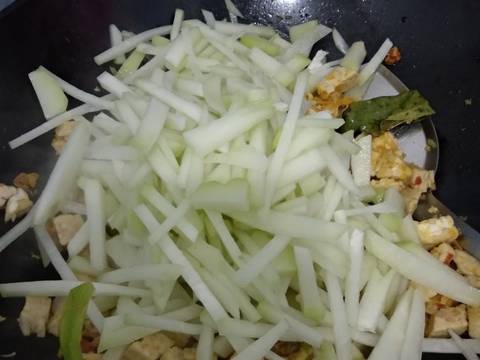 Sayur Ketupat Labuh recipe step 2 photo