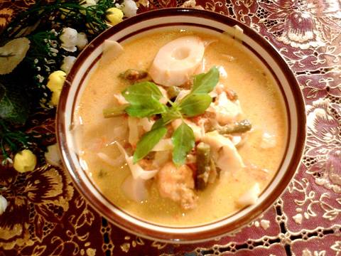 Lodeh Rebung Kacang Panjang recipe step 13 photo