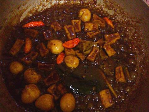 Tahu Telur Puyuh Bumbu Petis recipe step 6 photo