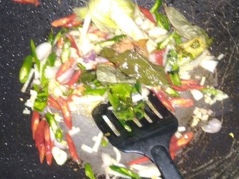 Orek Tempe Basah Pedas Manis langkah memasak 4 foto