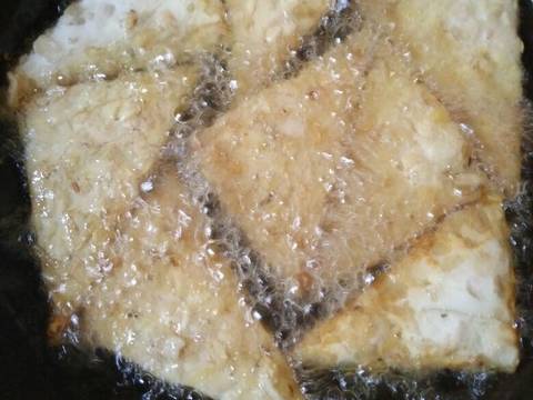 Tempe Goreng sambel TERASI maknyus
