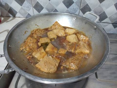 Tempe tahu bacem goreng recipe step 5 photo