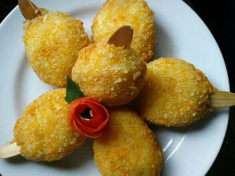 Sempol Nasi Isi Sayuran recipe step 4 photo