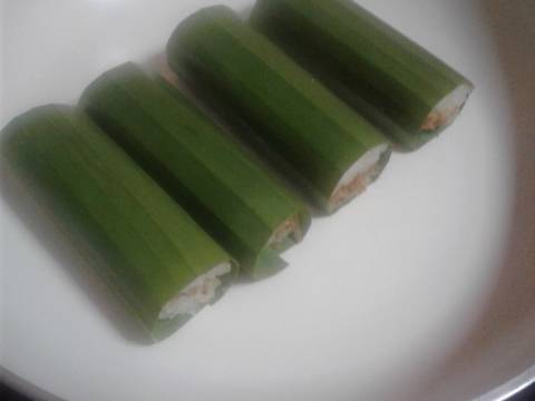Lemper abon bakar recipe step 9 photo