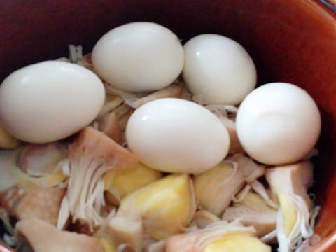 Gulai Nangka Ayam & Telur (Jackfruit with Chicken &Egg Curry) recipe step 4 photo