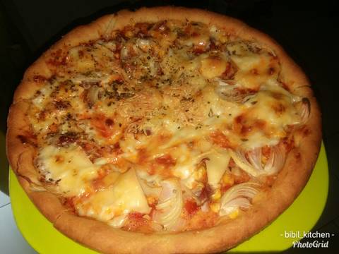 Pizza eggless, no ulen