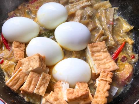 Krecek Kencur Tahu Telur Ala Falih recipe step 5 photo