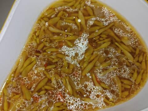Tumis Kuah Kembang Kates Minimalis No Pahit ala Suami #tips recipe step 3 photo