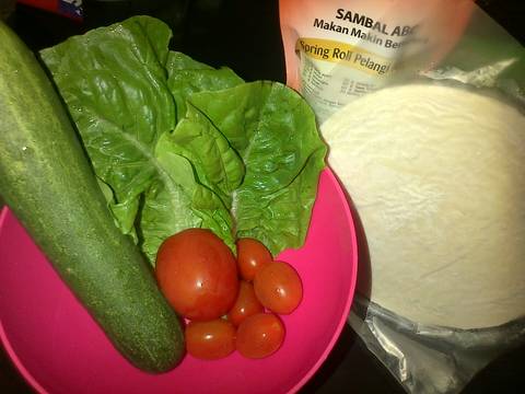 Roti Paratha/Cane Isi Sosis Telur (Sarapan#day4) recipe step 1 photo