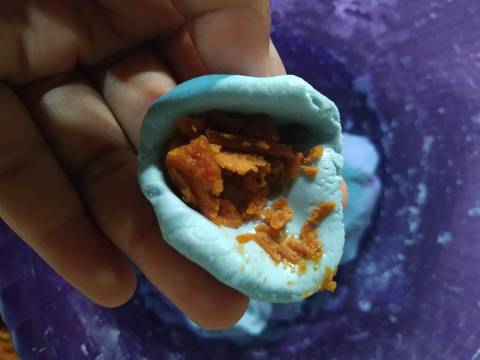 Klepon Blue Pea (bunga telang) recipe step 3 photo