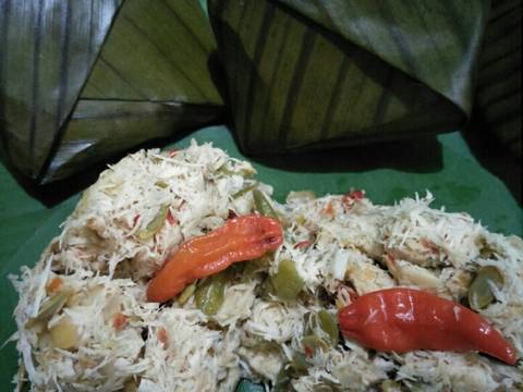 Botok Pedas Campur ala Zya recipe step 7 photo