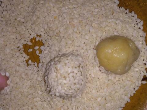 Onde onde mini ketawa (super renyah) recipe step 6 photo