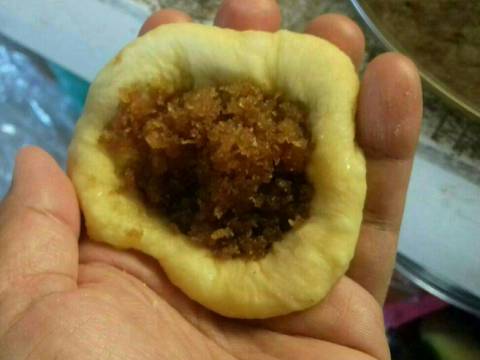 Pao kentang unti kelapa recipe step 7 photo