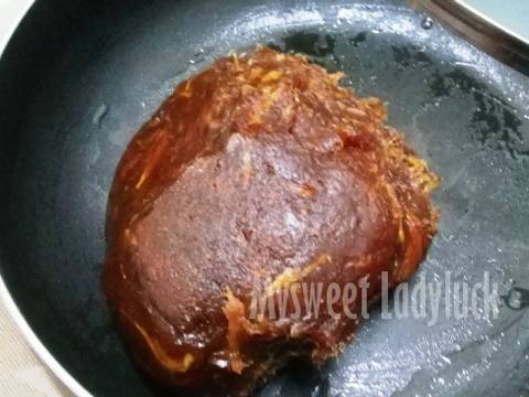 Dodol Kurma isian Nastar recipe step 3 photo