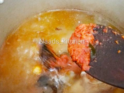 Gulai Tunjang recipe step 3 photo