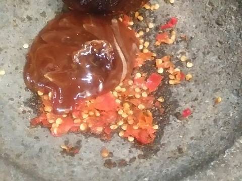 Tahu penyet bumbu petis recipe step 2 photo
