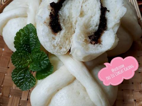 481. Pao Isi Coklat Kacang #SeninSemangat recipe step 13 photo