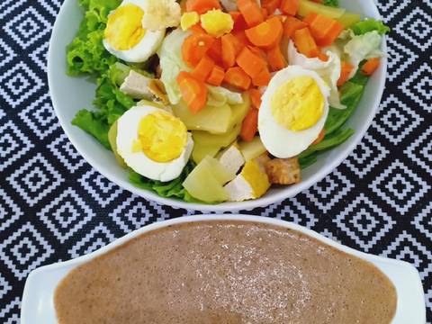 Gado gado sambel pecel recipe step 5 photo