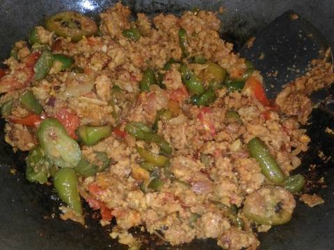 Sambel Oncom Cabe Gendot recipe step 9 photo