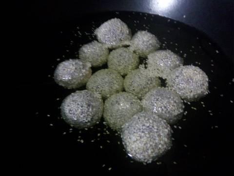 Onde onde tepung ketan hitam enak n mudah bikinya recipe step 5 photo