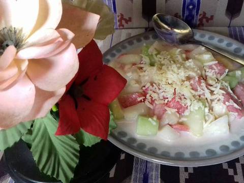10.Salad buah tabur keju #Kamismanis #Bikinramadanberkesan