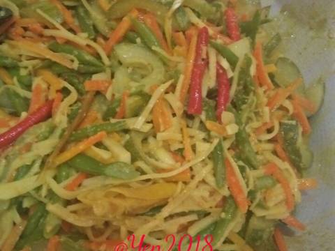 Sayur Acar Kuning recipe step 7 photo