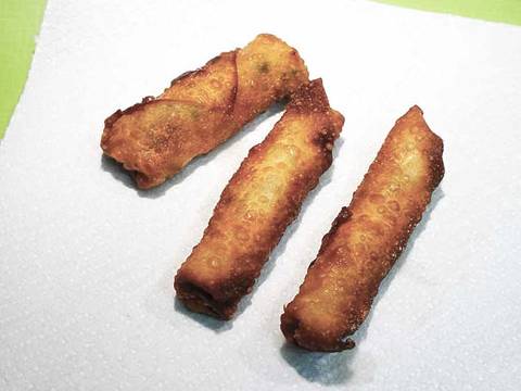 Lumpia Ayam dan jamur shiitake