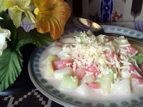 10.Salad buah tabur keju #Kamismanis #Bikinramadanberkesan