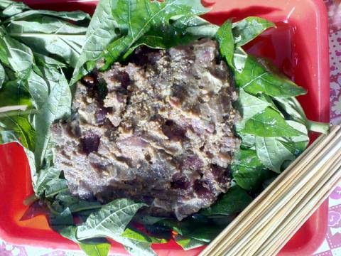 Sate Maranggi (dengan madu) #FestivalResepAsia#Indonesia#Sapi recipe step 3 photo