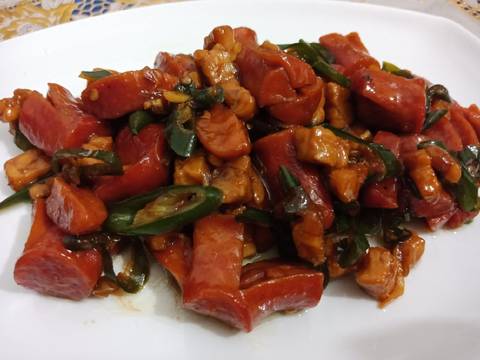 Sosis tempe saus tiram #BikinRamadanBerkesan