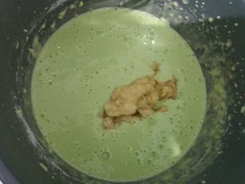 Kue lumpur pisang pandan topping piscok recipe step 3 photo