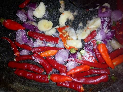 Botok daun mlinjo+teri+tempeÃ°Å¸Ëœâ€¹ recipe step 3 photo