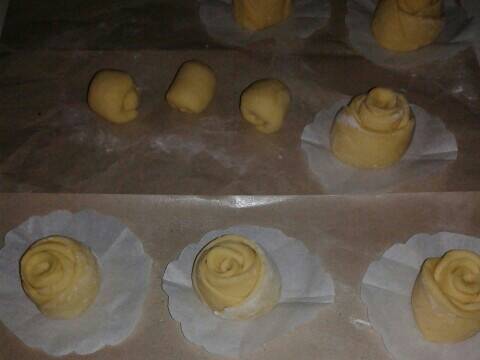 Mantou ubi kuning recipe step 6 photo