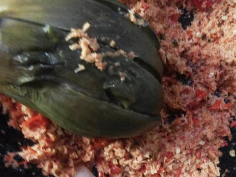 Sambal Lodeh Terong Terasi recipe step 3 photo