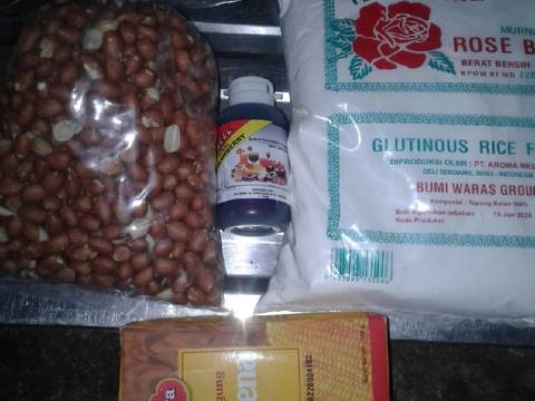 Mochi pinky isi kacang recipe step 1 photo