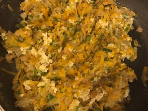 Tahu isi udang sayur recipe step 2 photo