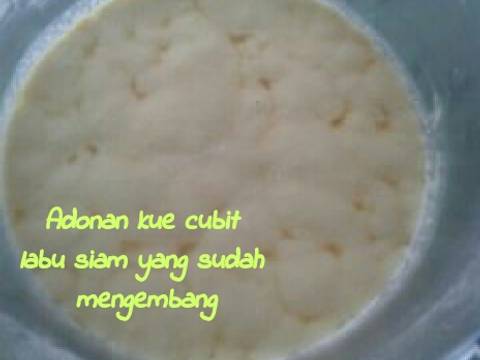Kue cubit labu siam recipe step 4 photo