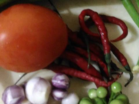 Sambalado Rimbang recipe step 1 photo
