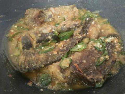 Pecak lele cabe ijo recipe step 5 photo