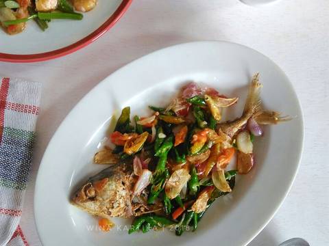 Ikan Asin Peda Sambal Iris recipe step 2 photo